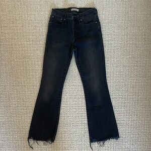 Madewell jeans- Cali Demi boot size 26